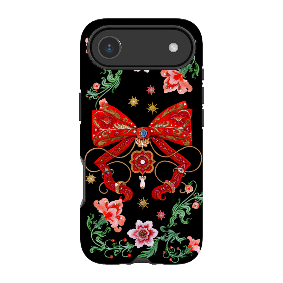 iPhone Tough  Case - Five Gold Ring By Maria Matos