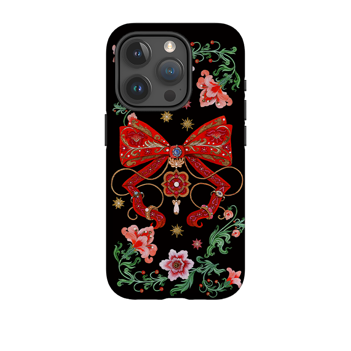 iPhone Tough  Case - Five Gold Ring By Maria Matos