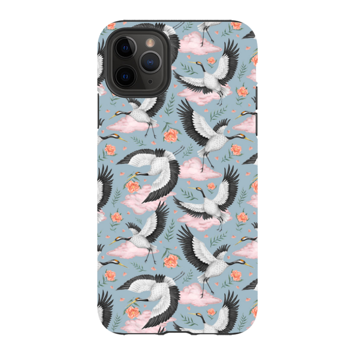 iPhone Tough Case - Flight Of The Cranes By Catherine Rowe