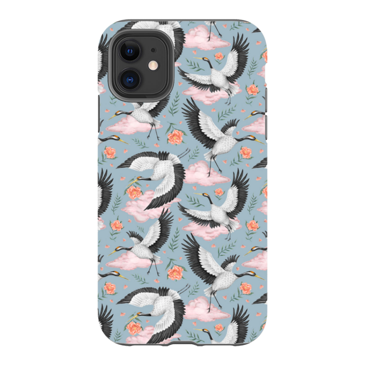 iPhone Tough Case - Flight Of The Cranes By Catherine Rowe