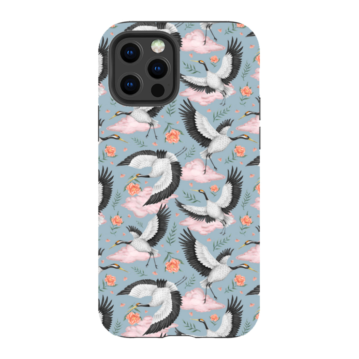iPhone Tough Case - Flight Of The Cranes By Catherine Rowe