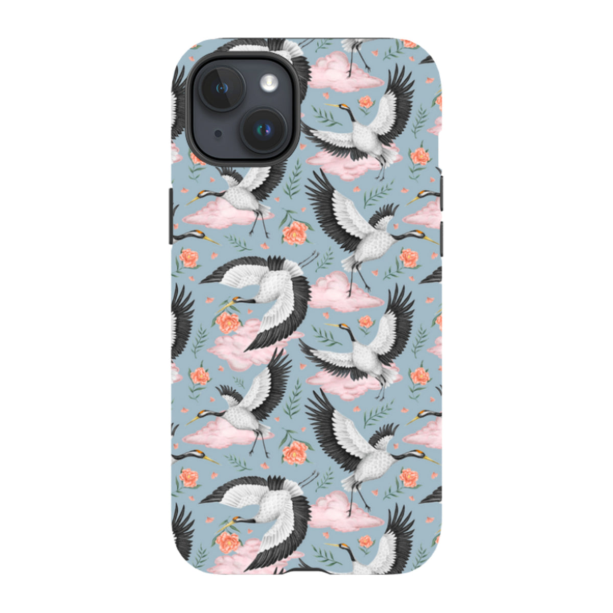 iPhone Tough Case - Flight Of The Cranes By Catherine Rowe
