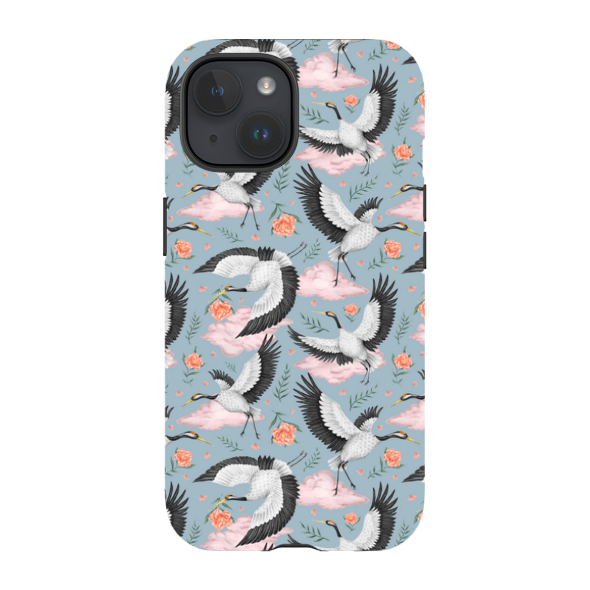 iPhone Tough Case - Flight Of The Cranes By Catherine Rowe