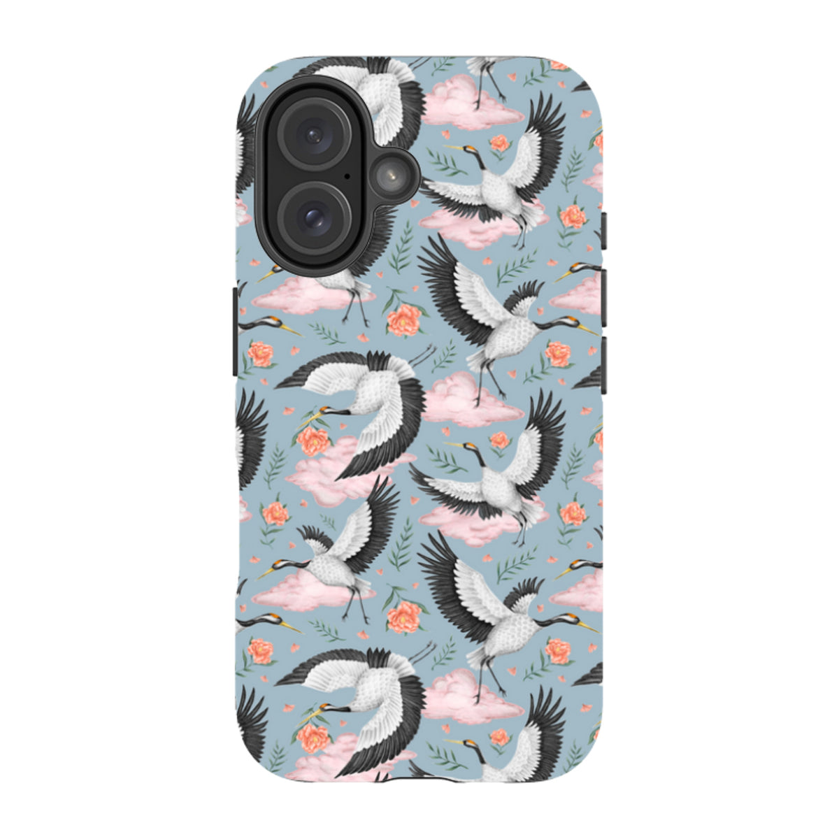 iPhone Tough Case - Flight Of The Cranes By Catherine Rowe