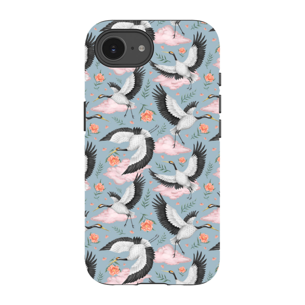 iPhone Tough Case - Flight Of The Cranes By Catherine Rowe