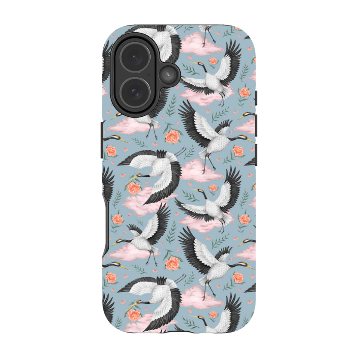 iPhone Tough Case - Flight Of The Cranes By Catherine Rowe