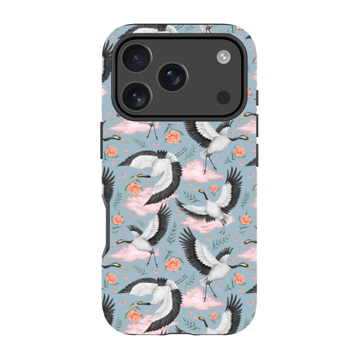iPhone Tough Case - Flight Of The Cranes By Catherine Rowe