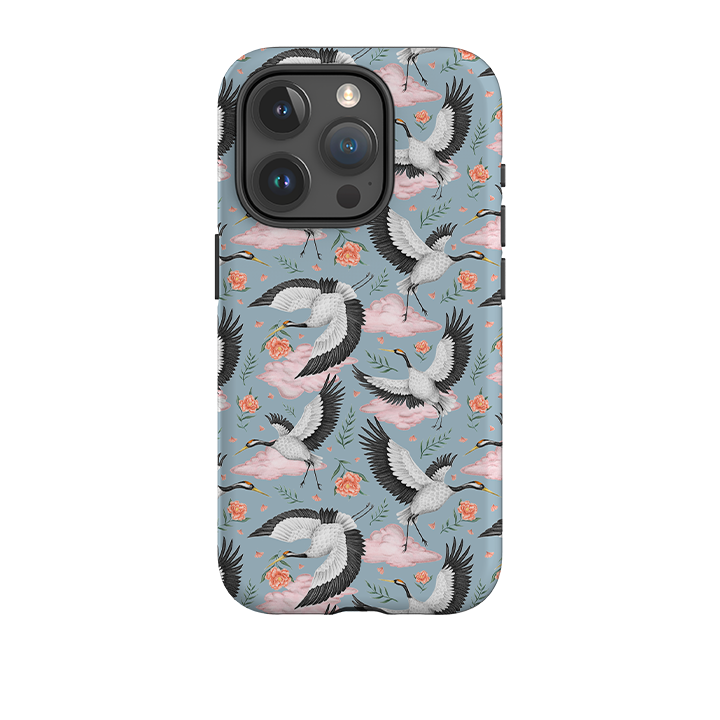 iPhone Tough Case - Flight Of The Cranes By Catherine Rowe