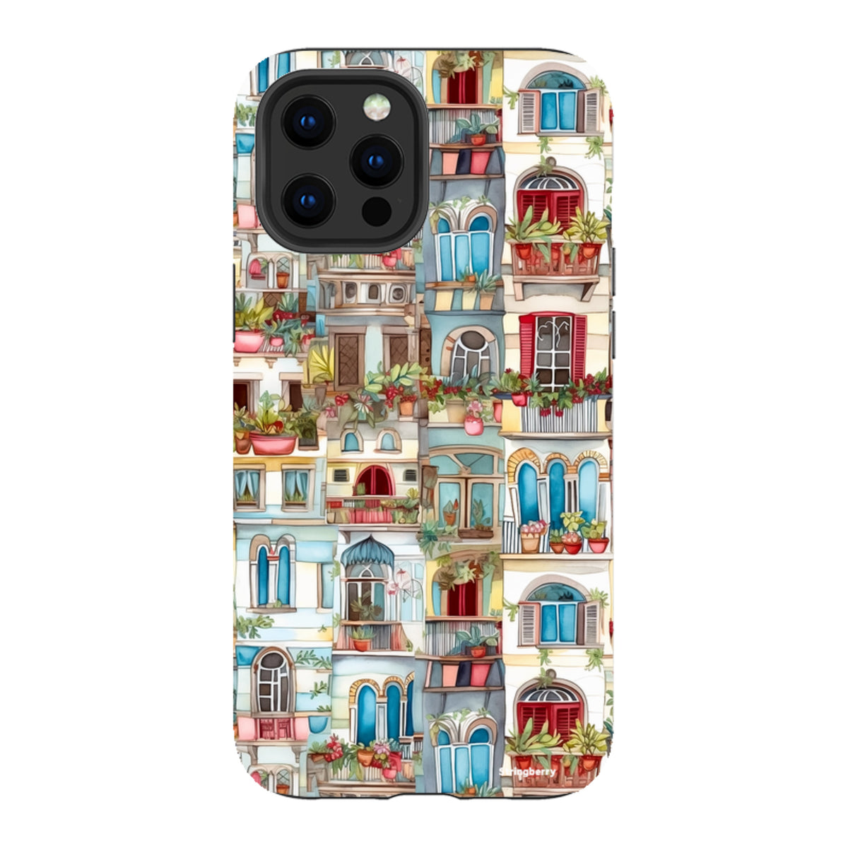 iPhone Tough Case - Floral Balcony II