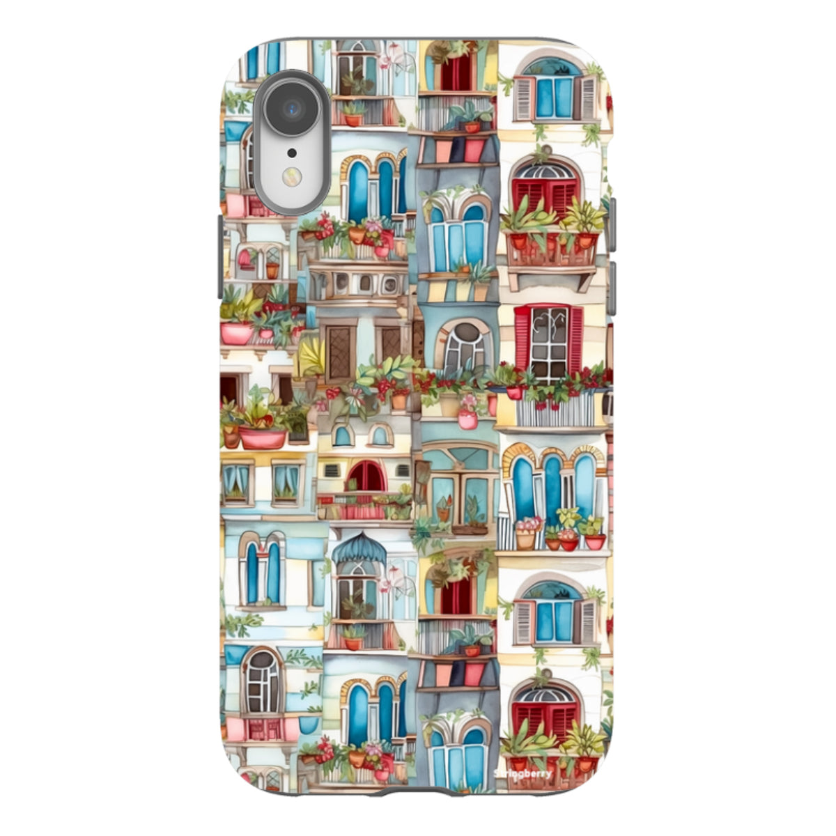 iPhone Tough Case - Floral Balcony II