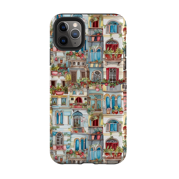 iPhone Tough Case - Floral Balcony II