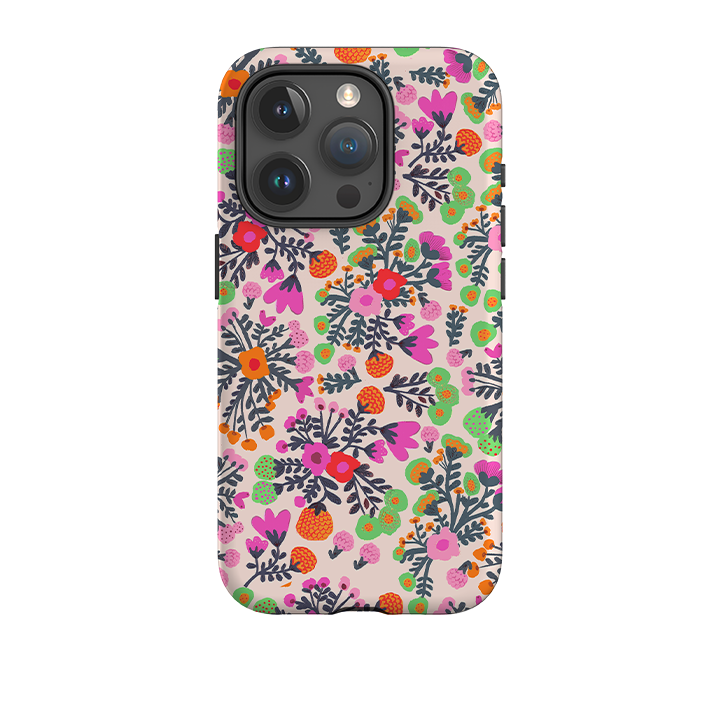 iPhone Tough Case - Floral Bouquets By Gabriela Larios