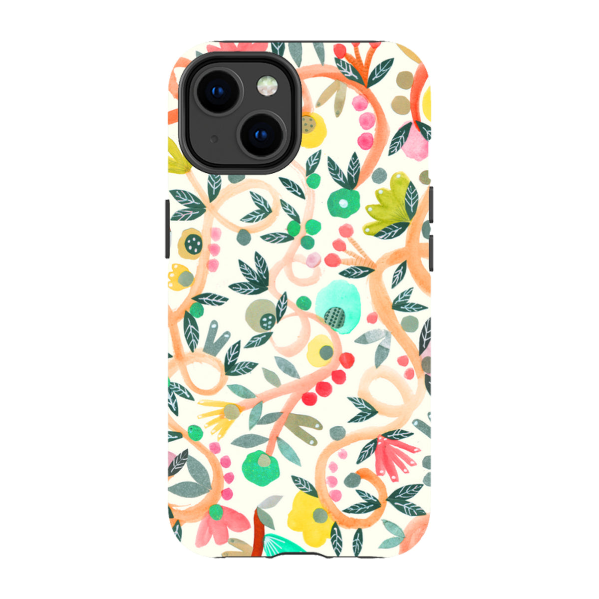 iPhone Tough Case - Floral By Gabriela Larios