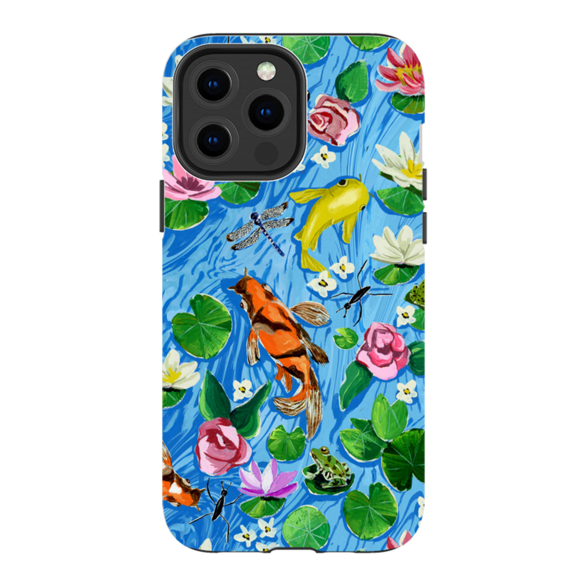 iPhone Tough Case - Floral Pond By Abby Jacobs