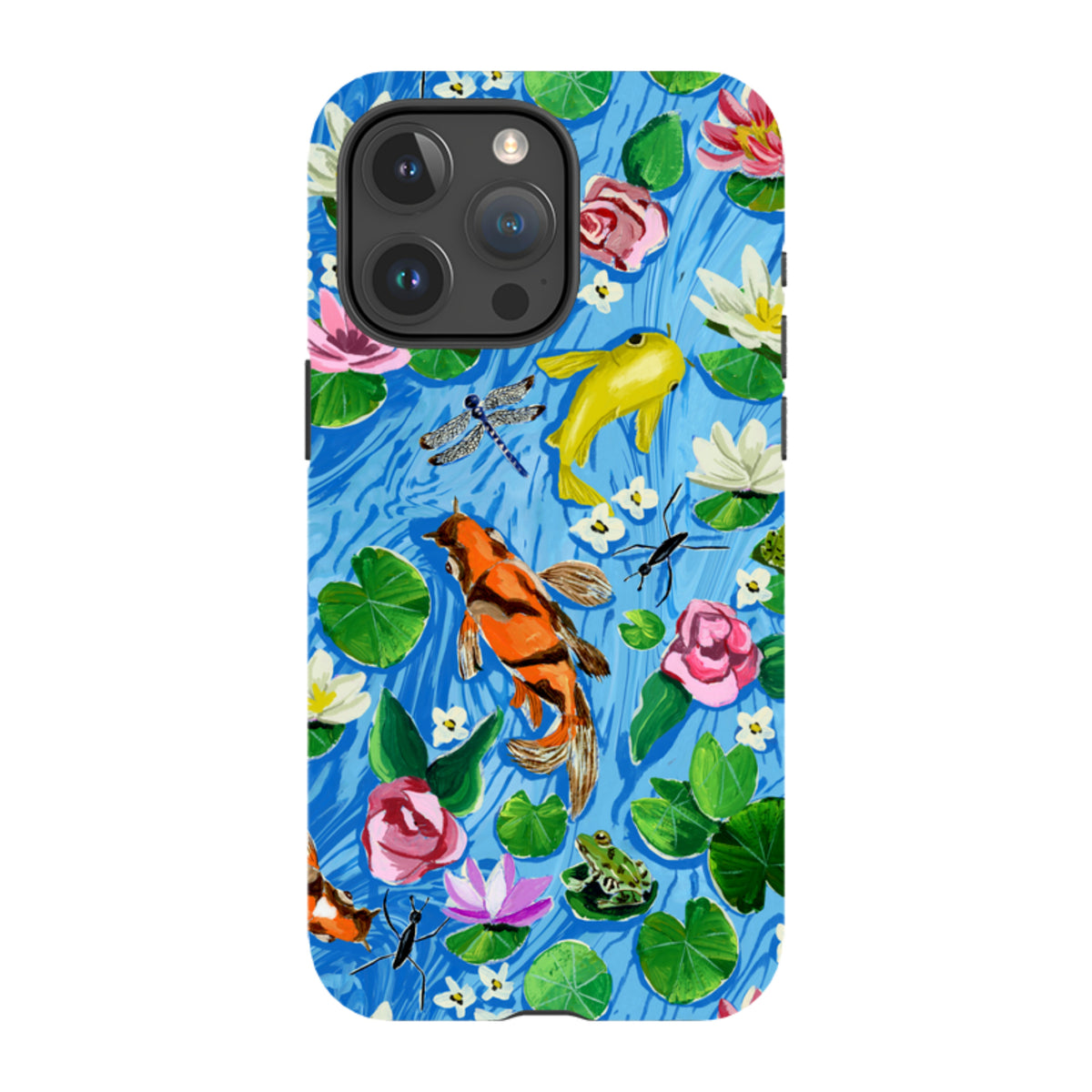 iPhone Tough Case - Floral Pond By Abby Jacobs