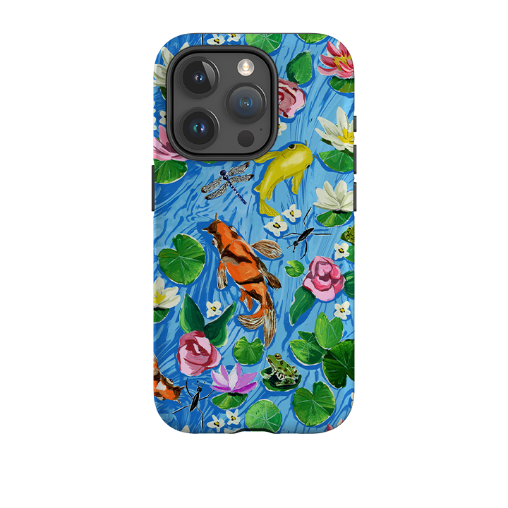 iPhone Tough Case - Floral Pond By Abby Jacobs