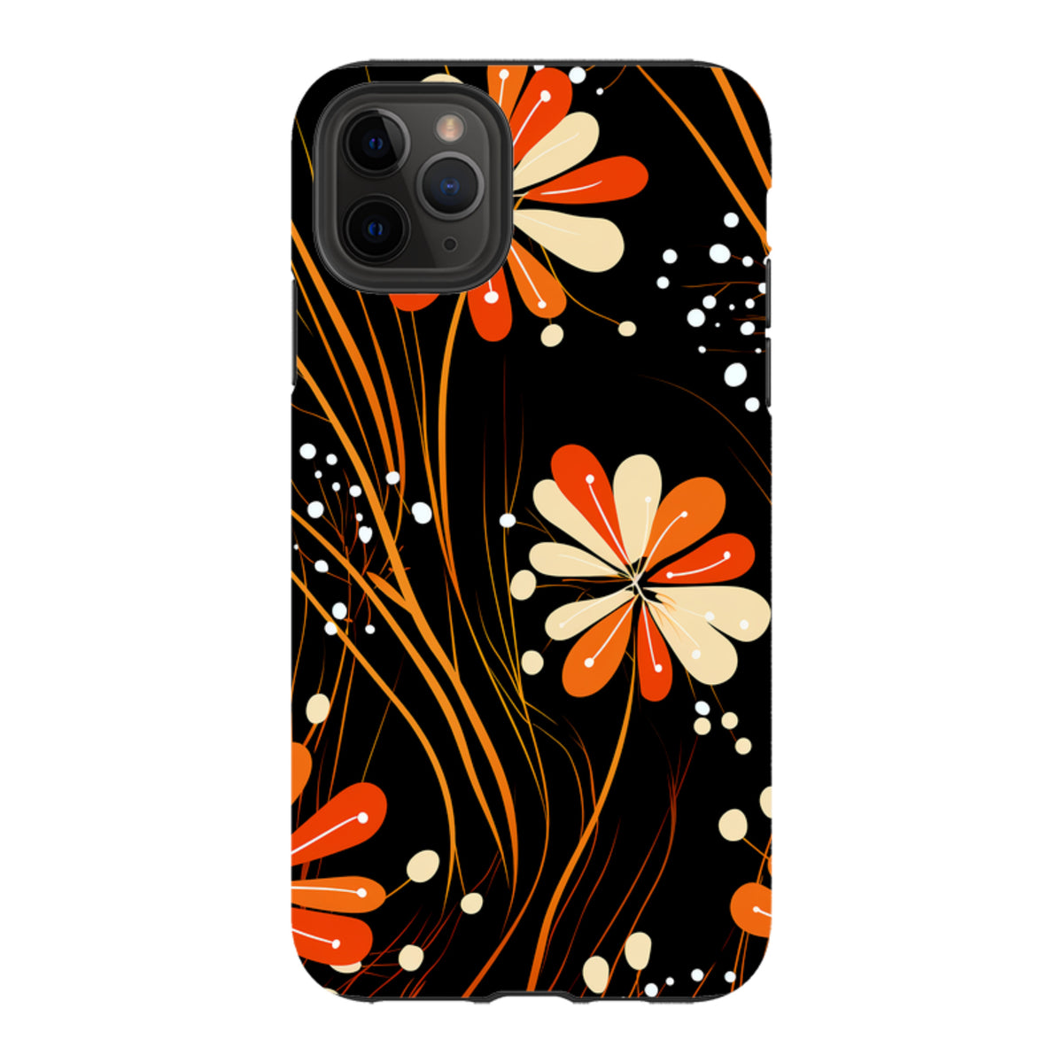 iPhone Tough Case -Floral Stars