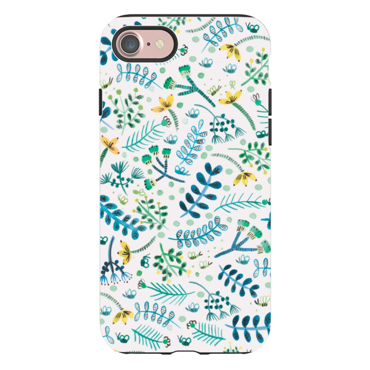 iPhone Tough Case - Florecitas By Gabriela Larios