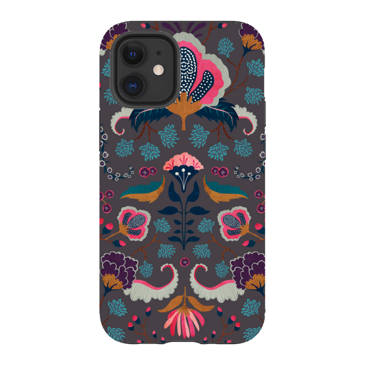 iPhone Tough Case - Folk Floral II By Katherine Quinn