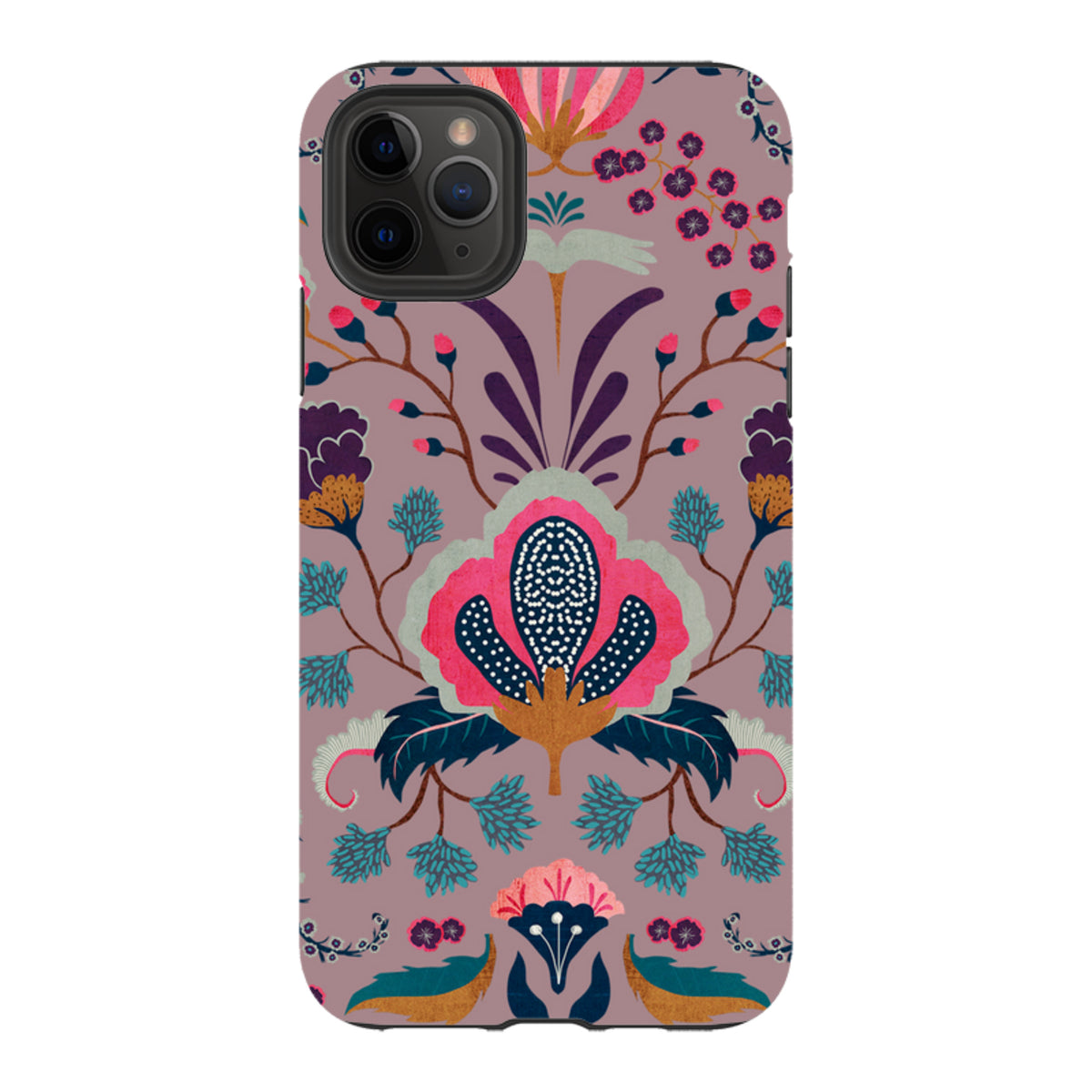 iPhone Tough Case - Folk Floral III By Katherine Quinn