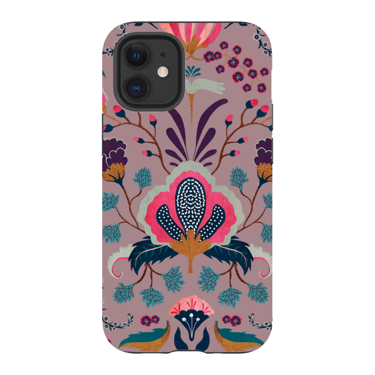 iPhone Tough Case - Folk Floral III By Katherine Quinn