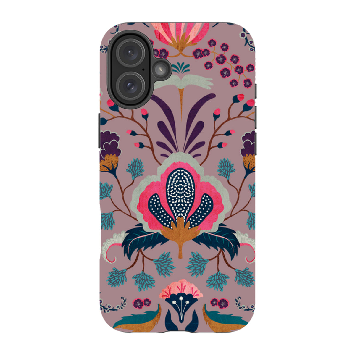 iPhone Tough Case - Folk Floral III By Katherine Quinn