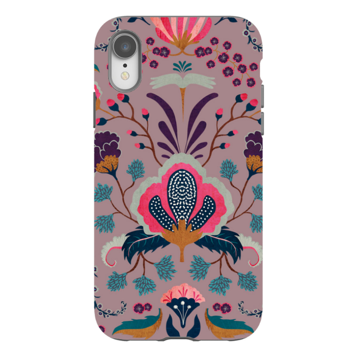 iPhone Tough Case - Folk Floral III By Katherine Quinn