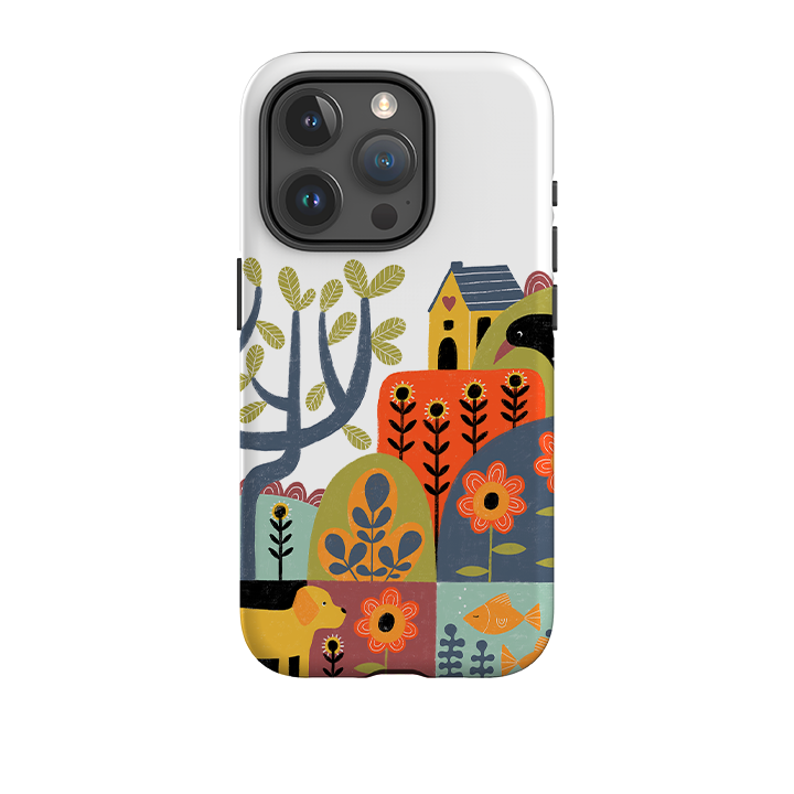 iPhone Tough Case - Folkscape By Suzy Taylor