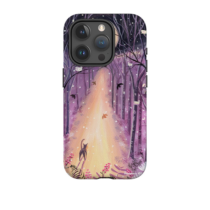 iPhone Tough Case - Forest Cat By Mary Stubberfield