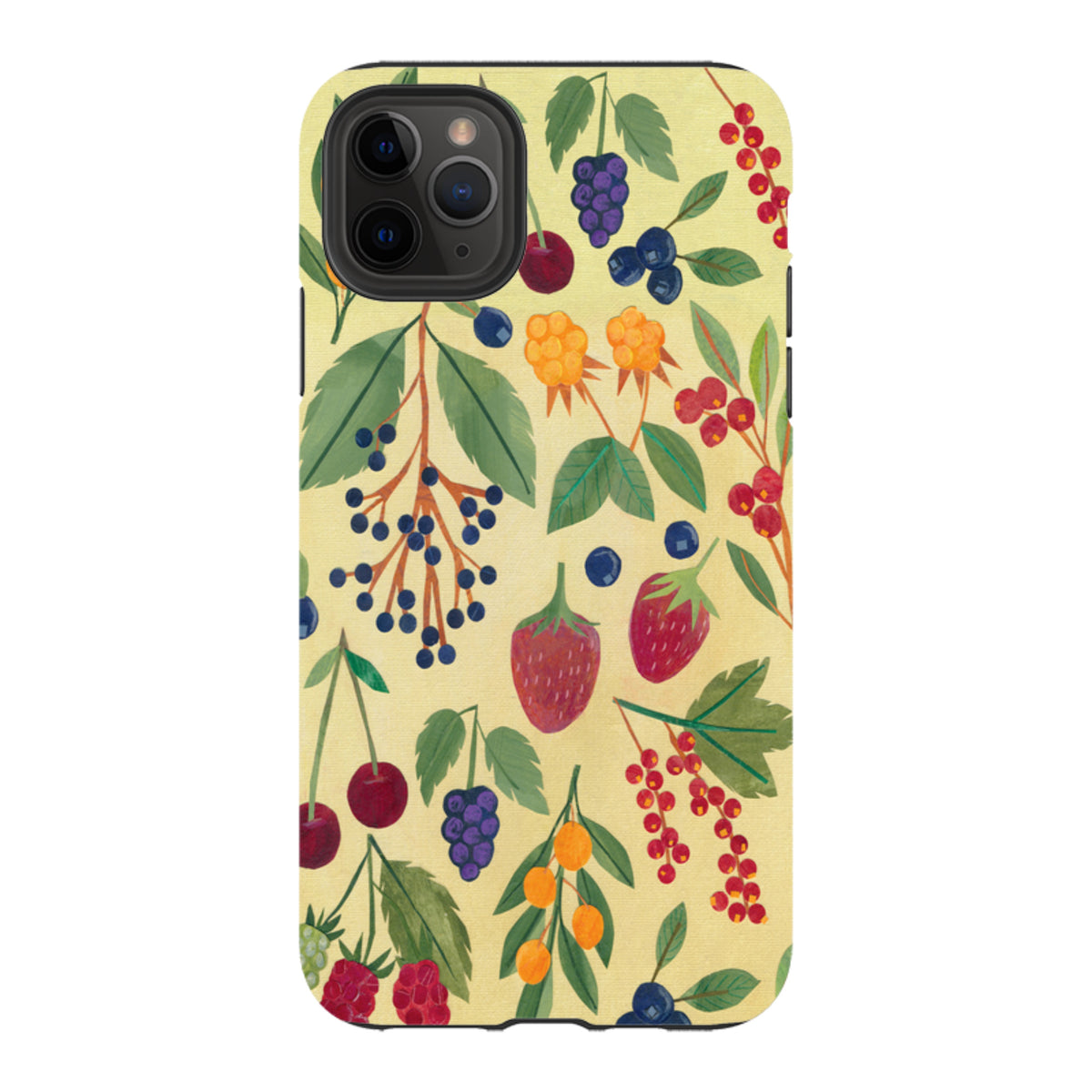 iPhone Tough Case - Forest Fruit By Tracey English