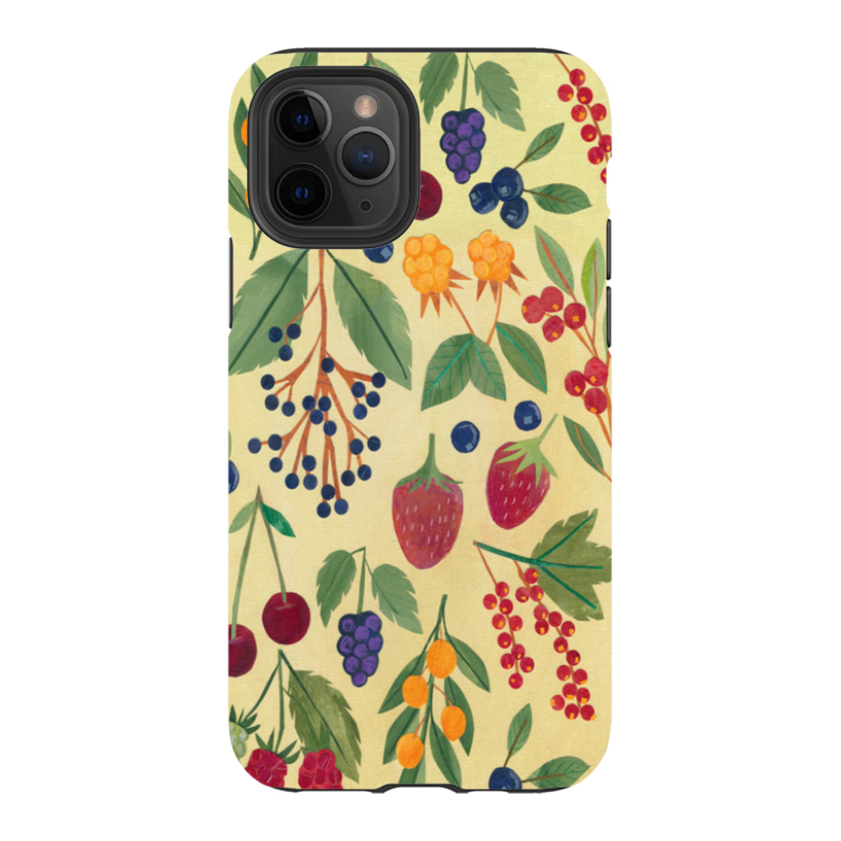 iPhone Tough Case - Forest Fruit By Tracey English