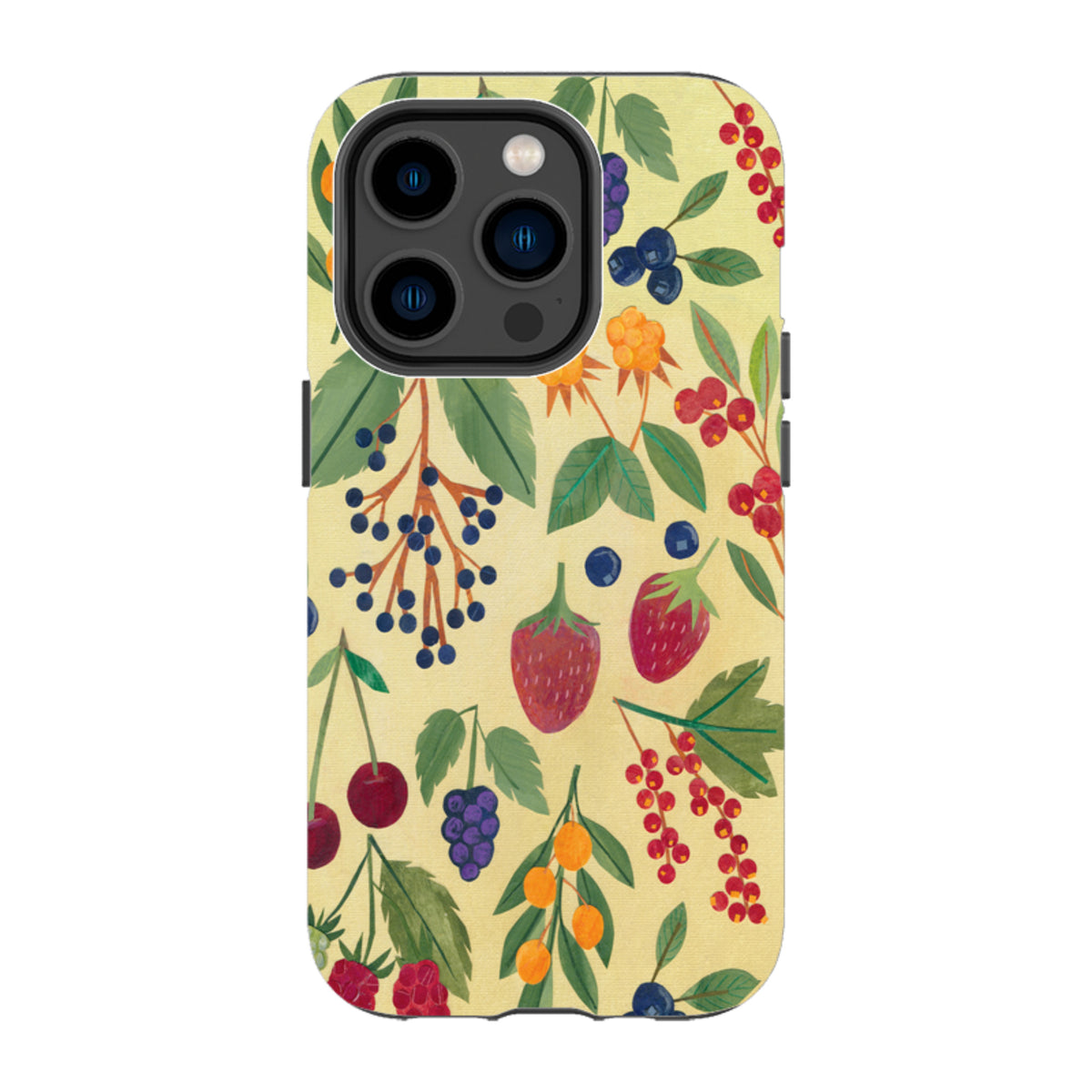 iPhone Tough Case - Forest Fruit By Tracey English