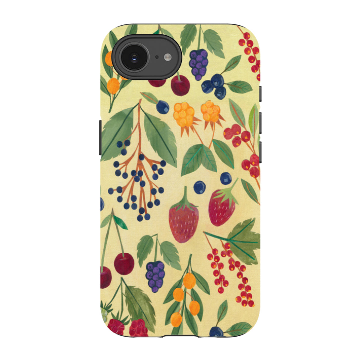 iPhone Tough Case - Forest Fruit By Tracey English