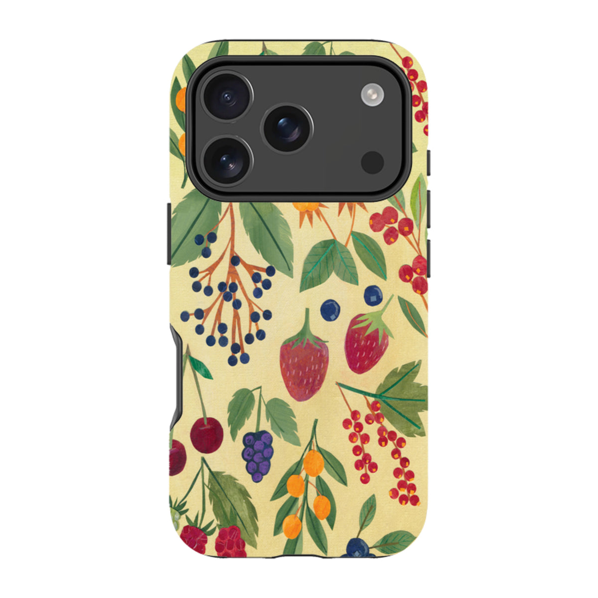 iPhone Tough Case - Forest Fruit By Tracey English