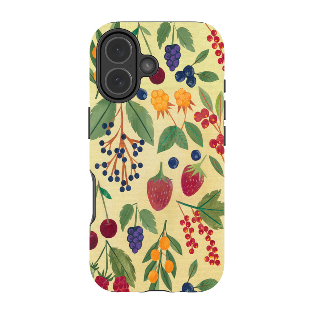 iPhone Tough Case - Forest Fruit By Tracey English