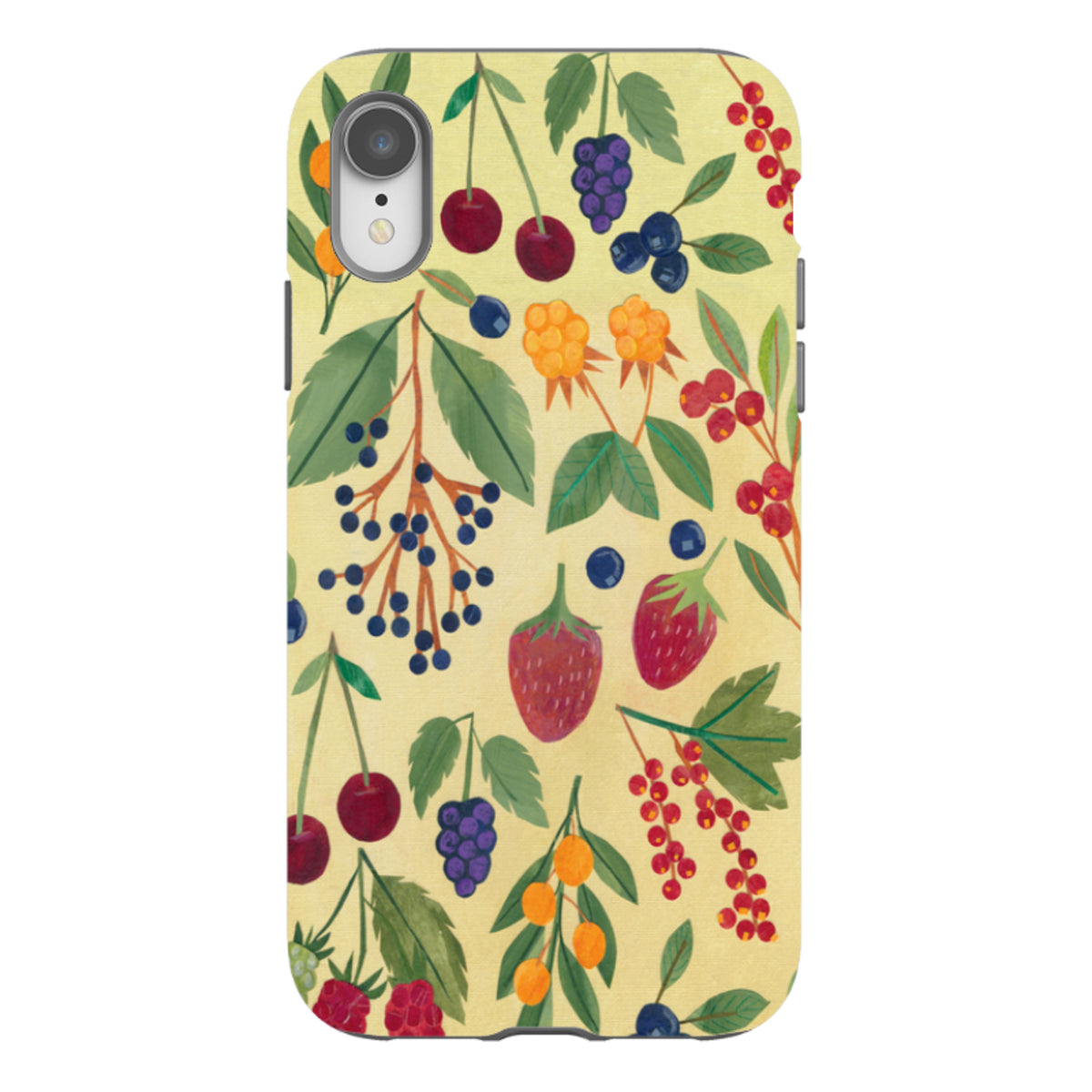 iPhone Tough Case - Forest Fruit By Tracey English