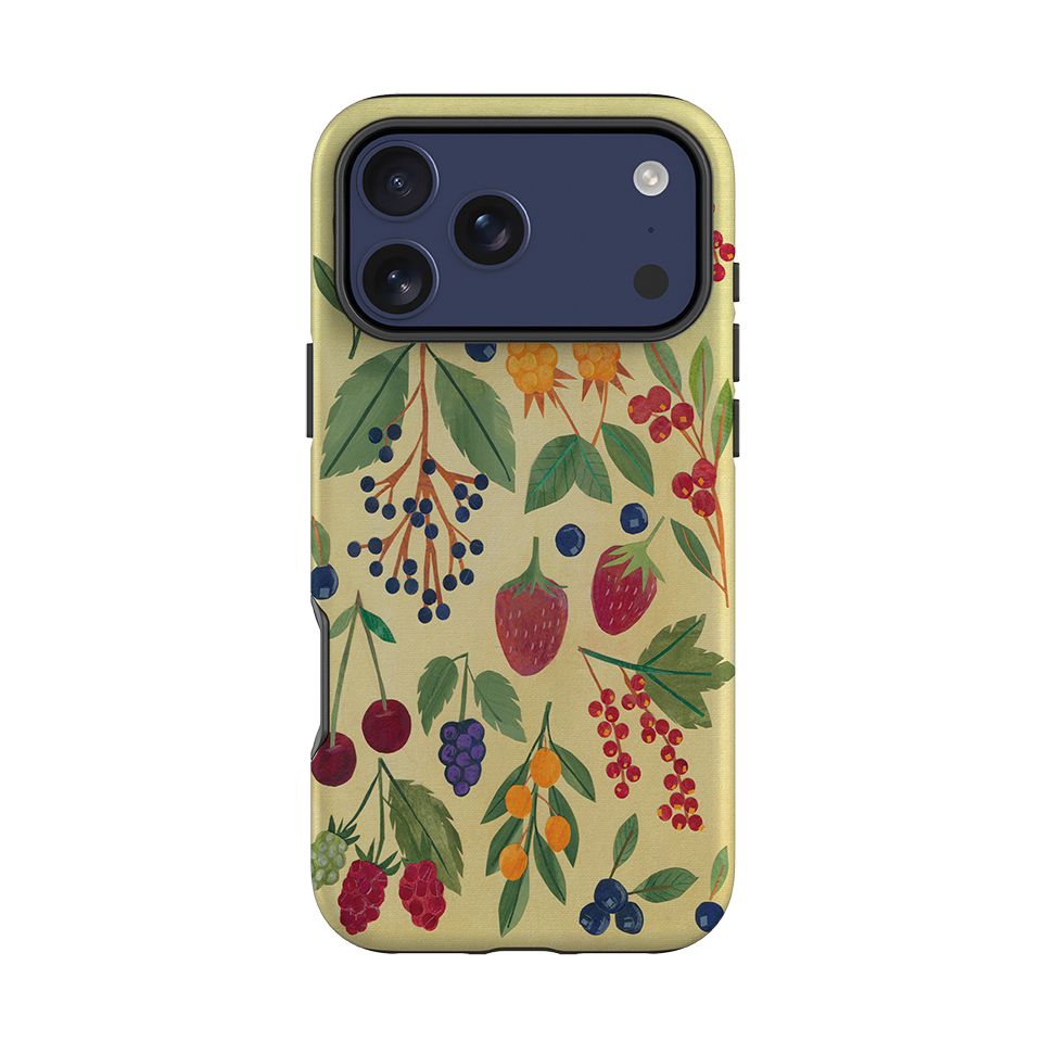 iPhone Tough Case - Forest Fruit By Tracey English