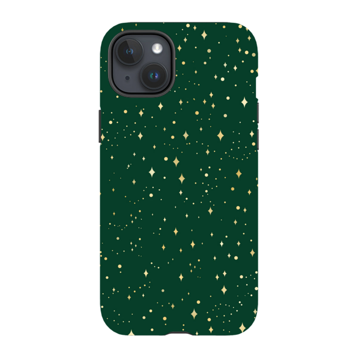 iPhone Tough Case - Forest Green Cosmos