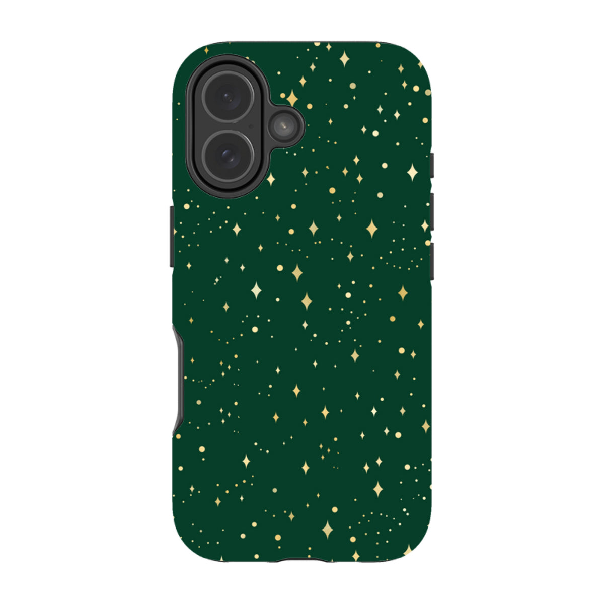 iPhone Tough Case - Forest Green Cosmos