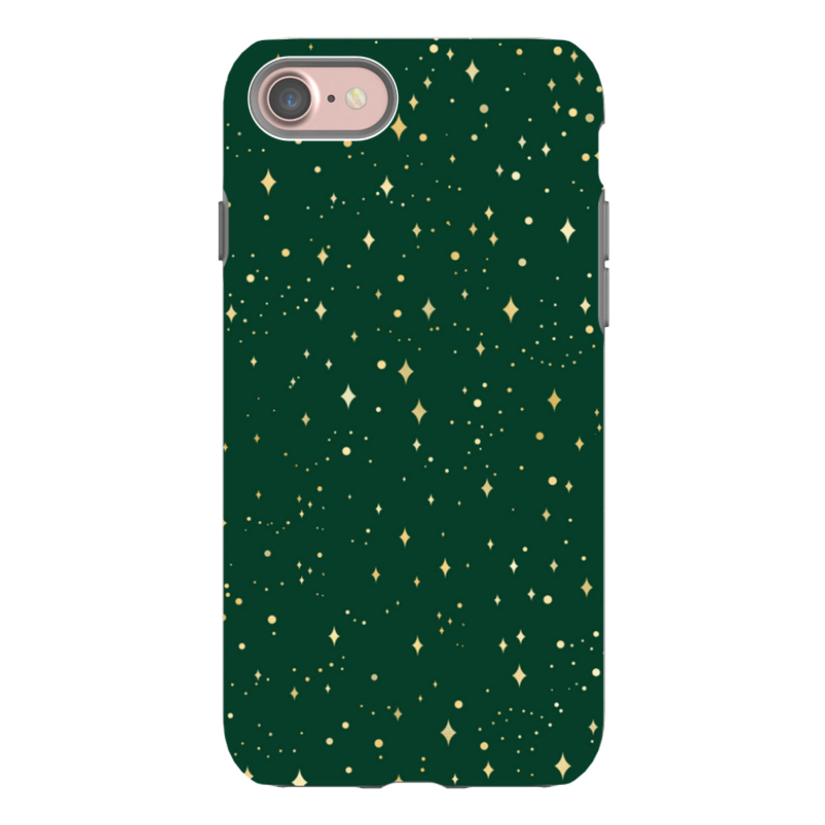 iPhone Tough Case - Forest Green Cosmos