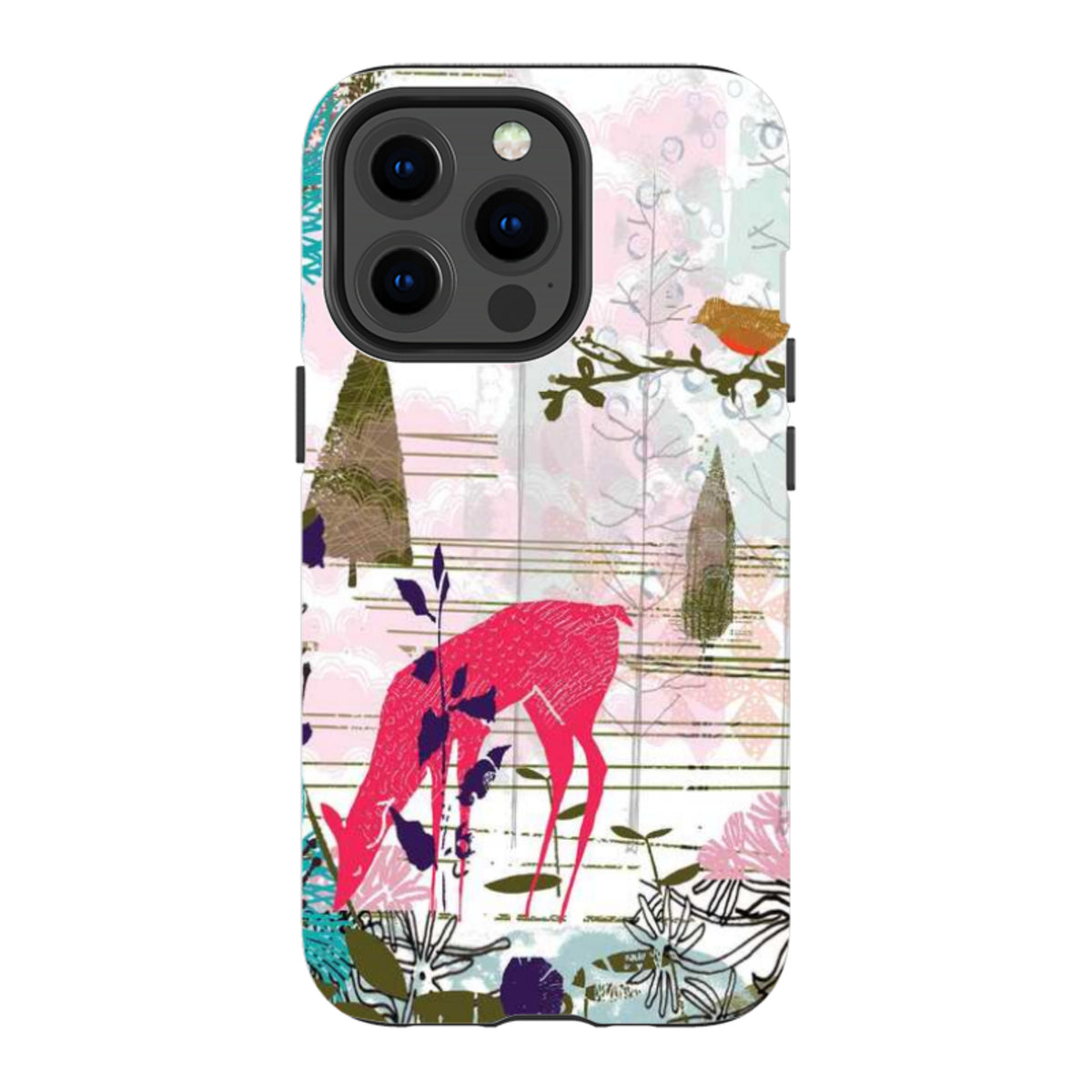 iPhone Tough Case - Forest Tale Robin Song By Tiffany Lynch