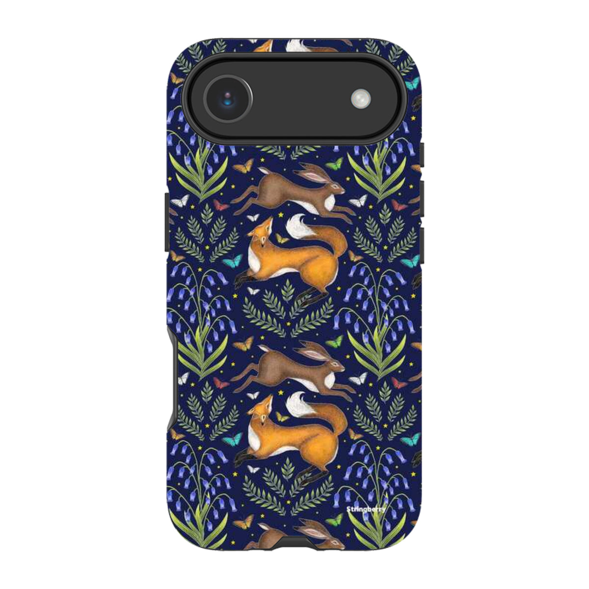 iPhone Tough Case - Fox And Hare By Catherine Rowe