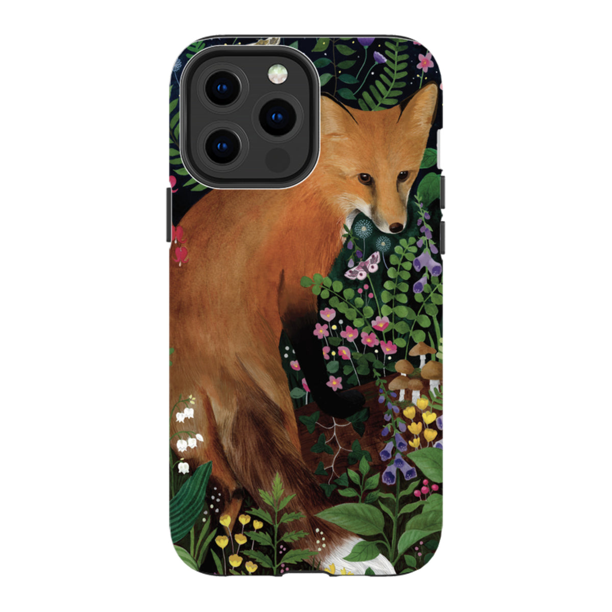 iPhone Tough Case - Fox At Night By Bex Parkin