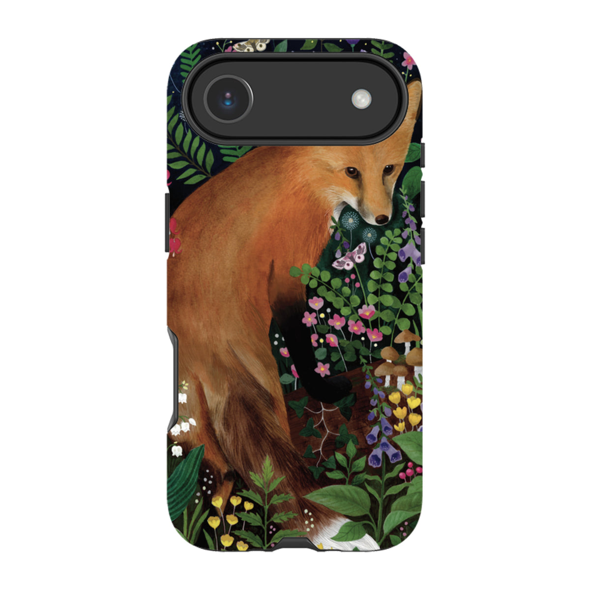 iPhone Tough Case - Fox At Night By Bex Parkin