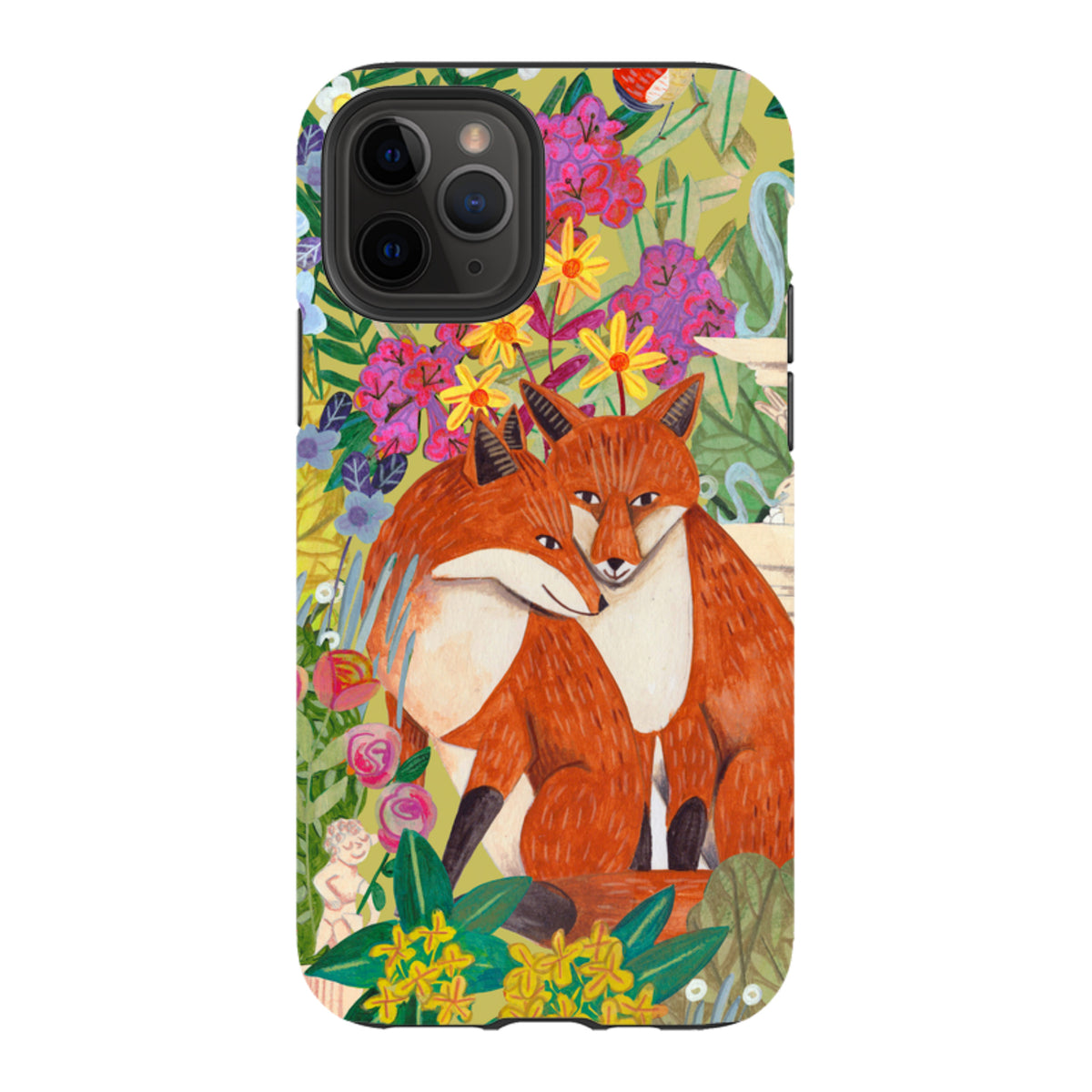 iPhone Tough Case – Füchse von Caroline Bonne Muller
