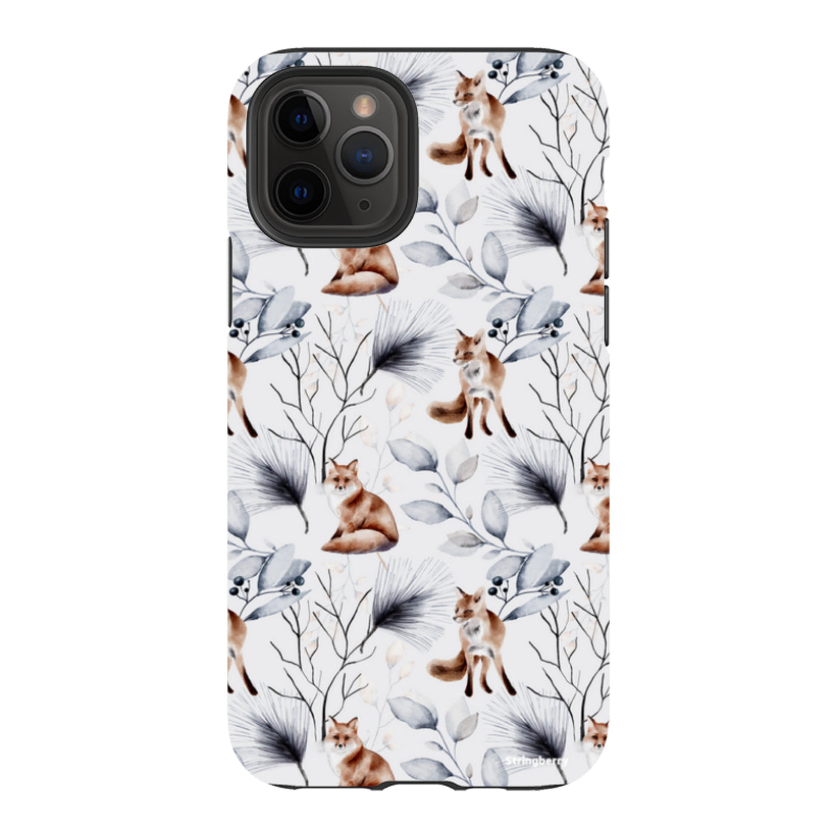 iPhone Tough Case - Foxy Xmas II