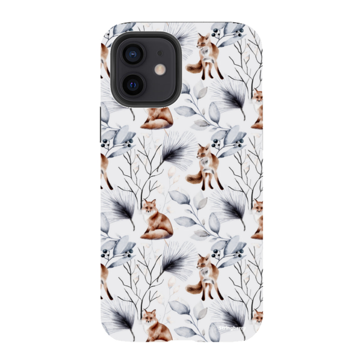 iPhone Tough Case - Foxy Xmas II