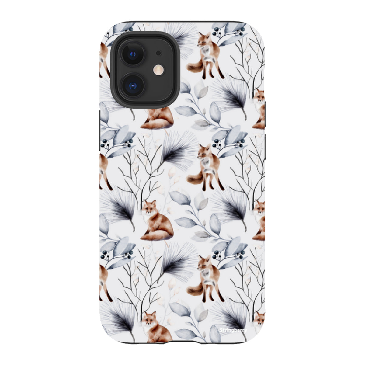 iPhone Tough Case - Foxy Xmas II
