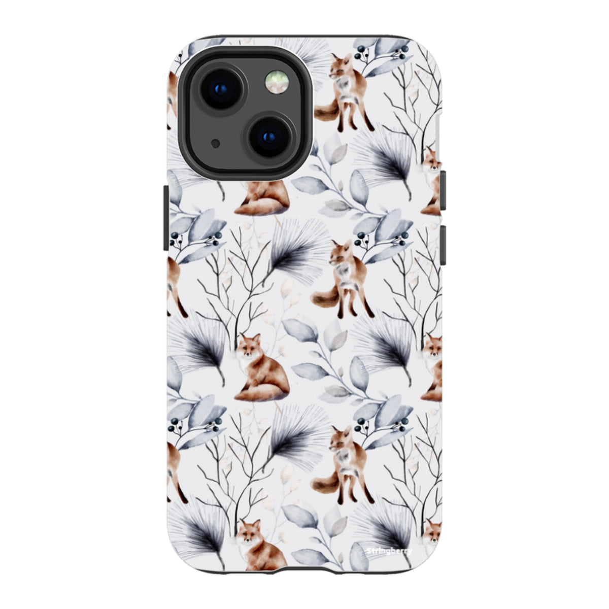 iPhone Tough Case - Foxy Xmas II