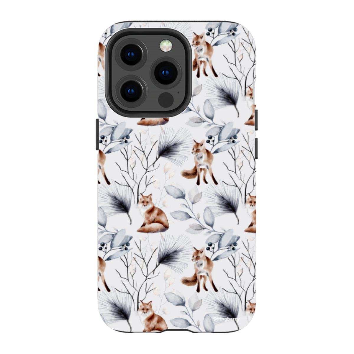 iPhone Tough Case - Foxy Xmas II